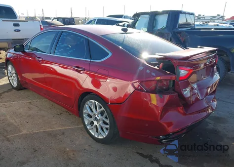 2014 Ford Fusion Titanium из США, поврежденный, VIN 3FA6P0K95ER355406